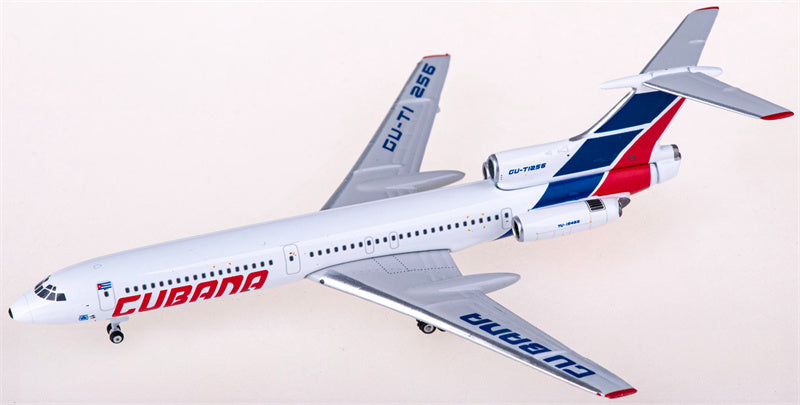Phoenix Cubana for Tupolev TU-154B2 CU-T1256 1:400 Airplane Pre-built  Airliner Model Display