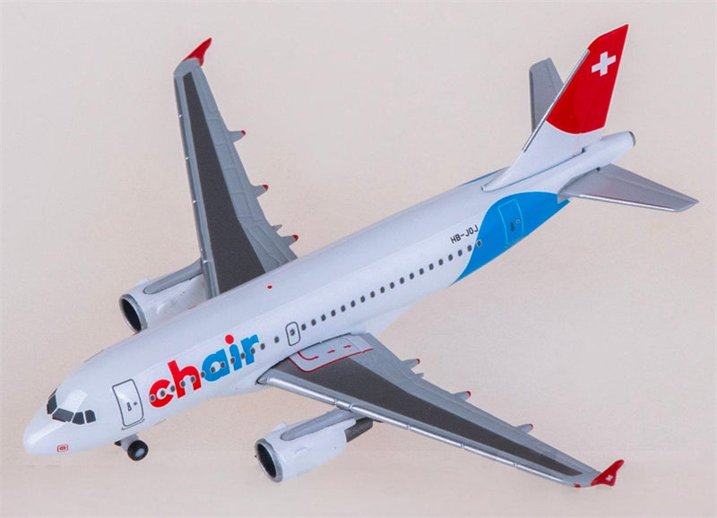Herpa Chair Airlines Airbus A319 HB-JOJ 1:500 Diecast Model view 1