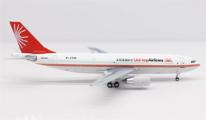 YU Uni-Top Airlines Airbus A300-600F B-2326 1:400 Diecast Model view 2