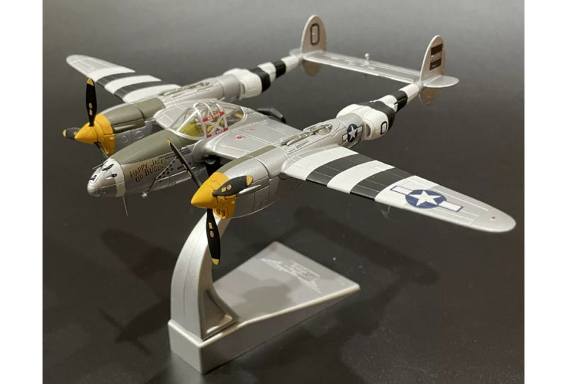 CORGI Aviation Archive Lockheed P-38J Lightning 43-28431 / MC-O ‘Happy Jack’s Go Buggy’ Capt. Jack M Ilfrey 79th FS / 20th FG Kings Cliffe 1/72 Aircraft Pre-built Model