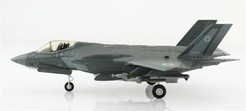 HOBBY MASTER F-35A Ligthning II J-6022, Swiss Air Force 1/72 Aircraft Pre-built Model