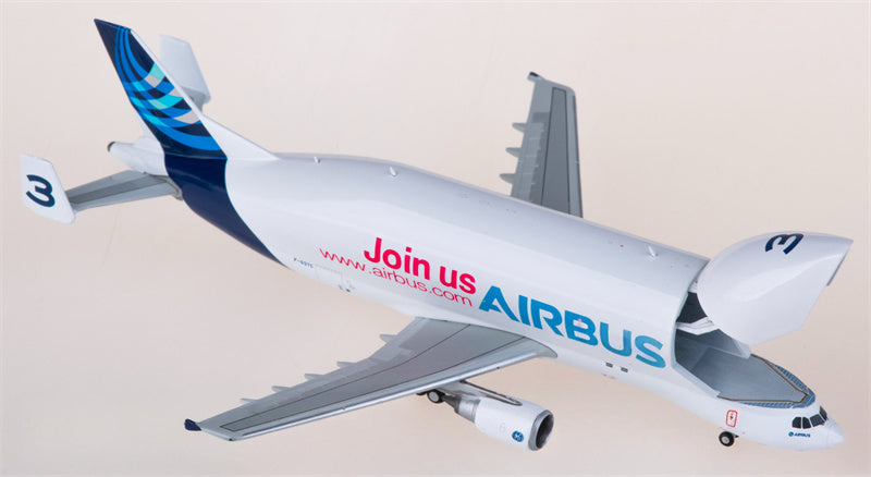 JC Wings Airbus A300-600ST F-GSTC Beluga 3 1:400 Diecast Model view 3