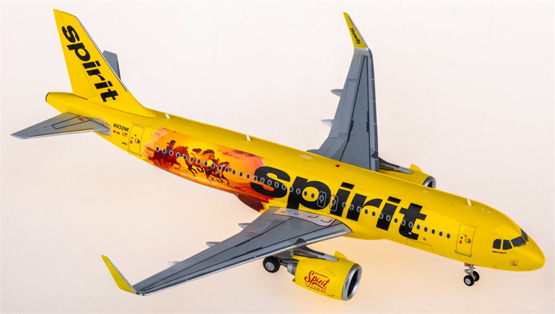 JC Wings 1:200 Spirit Airlines Airbus A320neo N932NK Diecast Model view 4
