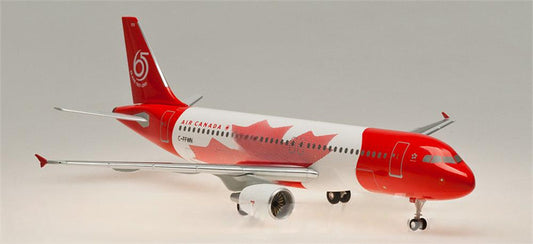 Hogan Air Canada for Airbus A320 C-FFWN 65 Years 1:200 Aircraft Pre-built  Airliner Model Display