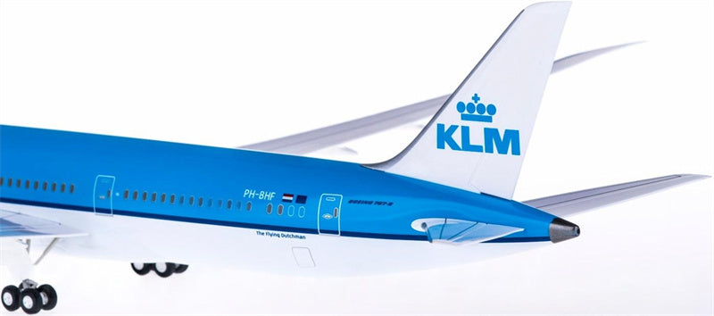 Hogan KLM for Boeing 787-9 PH-BHF In-Flight Wings Version 1:200 Aircraft Pre-built  Airliner Model Display