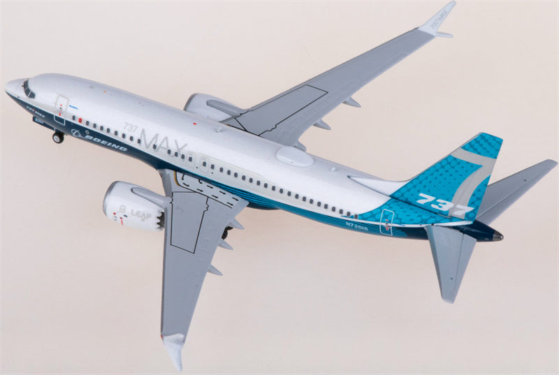 NG Models Boeing 737 MAX 7 N7201S 1:400 Airplane Pre-built  Airliner Model Display