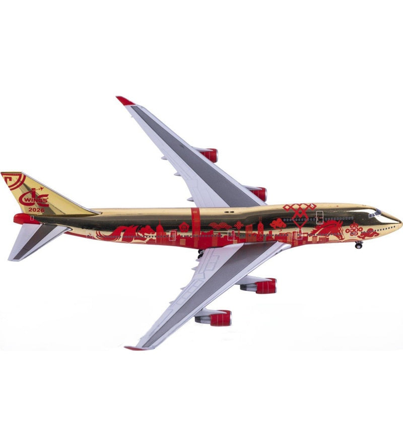 JC Wings 1:400 Boeing 747-400 B-JCW  DIECAST Model