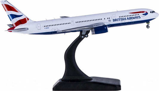 JC Wings British Airways Boeing 767-300ER G-BZHA 1:400 Airplan Diecast Model view 1