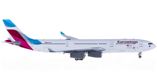 Phoenix Eurowings for Airbus A340-300 OO-SCW 1:400 Airplane Pre-built  Airliner Model Display
