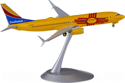 NG Models Southwest Airlines Boeing 737-800 N8655D 1:200 Diecast Model view 1