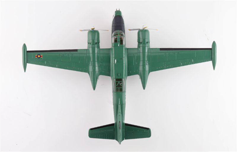 HOBBY MASTER B-26K Counter Invader 64-17649 Congolese Air Force Brazzaville 1965 (with 4 x LAU rocket launchers) 1/72 Aircraft Pre-built Model