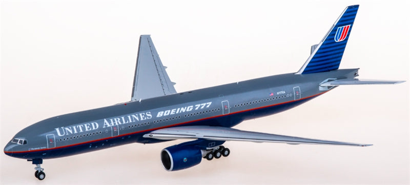 JC Wings United Airlines Boeing 777-200 N777UA 1:200 Diecast Model view 2