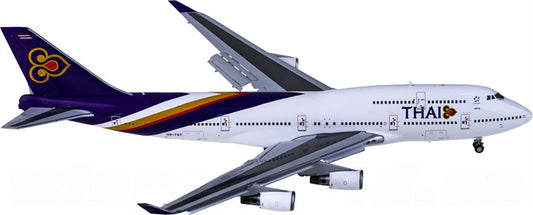 JC Wings Thai Airways Boeing 747-400 HS-TGT Flaps Down 1:400 Diecast Model view 1