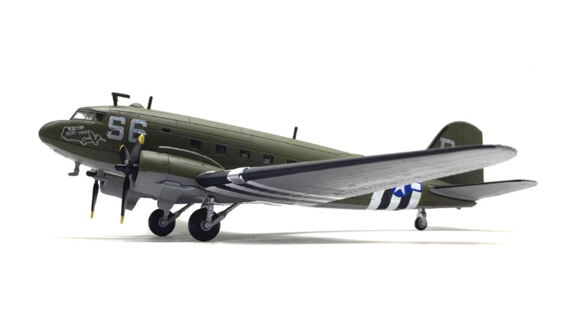 FLOZ Douglas C-47 Air Train Transport Aircraft D 1:100 Aircraft Pre-built Model