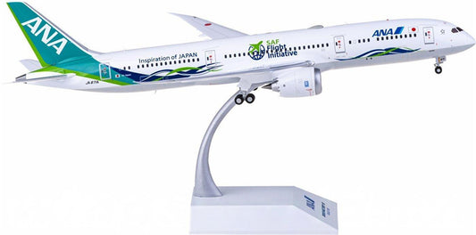 JC Wings ANA Boeing 787-9 Dreamliner JA871A 1:200 Airplan Diecast Model view 1