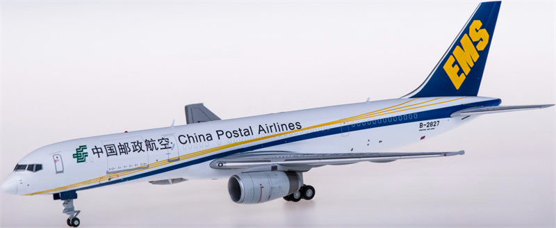 JC Wings China Postal Airlines Boeing 757-200 B-2827 1:200 Diecast Model view 1