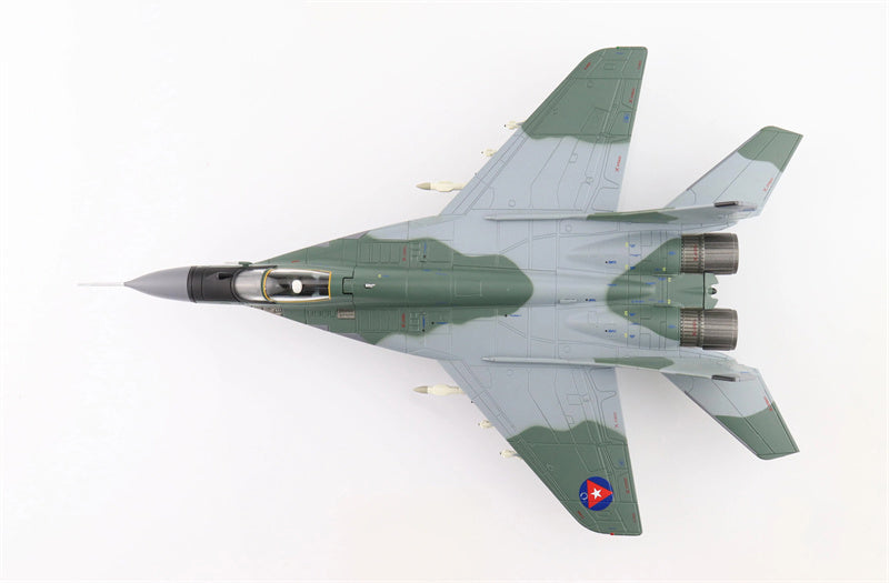 HOBBY MASTER MIG-29A Fulcrum 231st FS Cuban Revolutionary Air Force San Julian Air Base 1997 1/72 Aircraft Pre-built Model