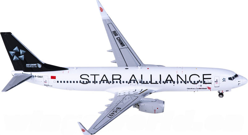 Phoenix Air China Boeing 737-800 B-5497 Star Alliance 1:400 Diecast Model view 2