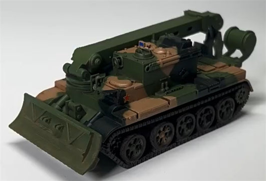 ACE HOBBY Chinese Type 84 Tank Repair and Maintenance Vehicle Jungle tricolor 1:72 Tank Pre-built Model