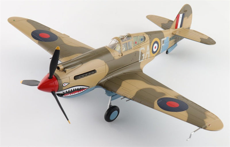 HOBBY MASTER Curtiss Tomahawk Mk. IIB Neville F. Duke GA-F 112 Sqn. RAF Egypt 1941 1:48 Aircraft Pre-built Model