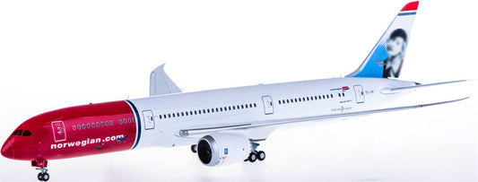 JC Wings Norwegian Air Shuttle Boeing 787-9 EI-LNI Greta Garbo 1:200 Diecast Model view 1