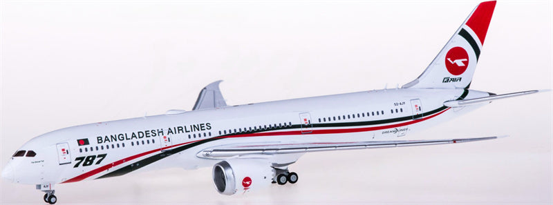 JC Wings Biman Boeing 787-9 Dreamliner S2-AJY 1:400 Diecast Model view 2