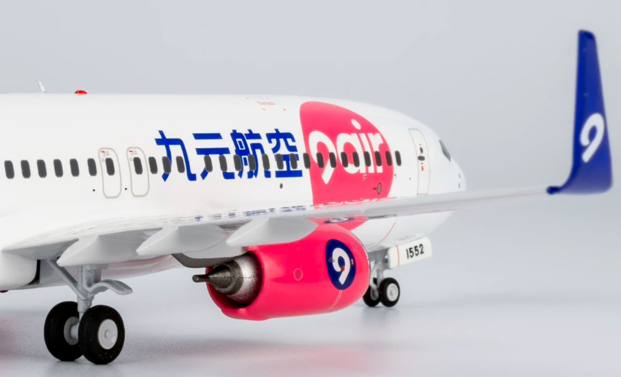 NG Models 1:200 9 Air B737-800/w B-1552  DIECAST Model