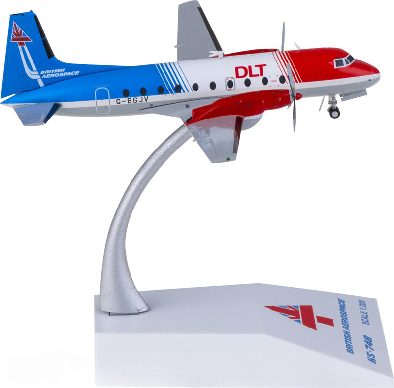 JC Wings DLT Hawker Siddeley HS 748 G-BGJV 1:200 Diecast Model view 3