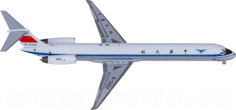 NG Models CAAC MD-82 B-2103 1:400 Diecast Model view 2
