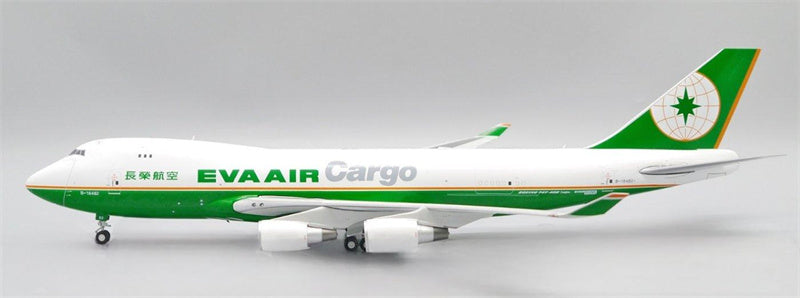 JC Wings EVA Air Cargo Boeing 747-400F B-16482 1:200 Diecast Model view 1