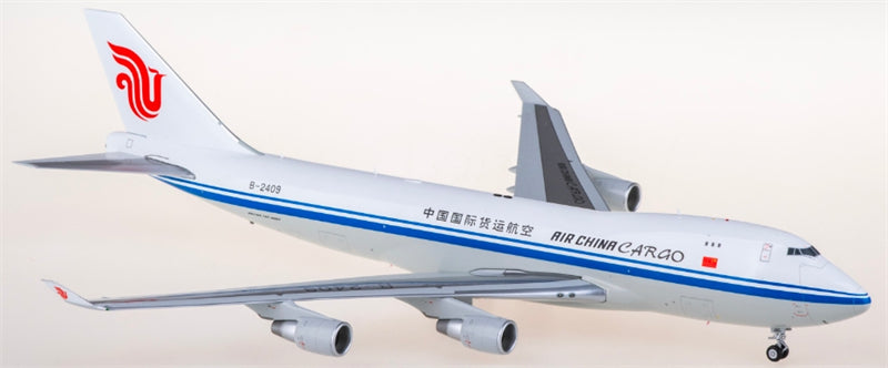 SQ Wings Air China for Boeing 747-400F B-2409 Freighter 1:200 Airplane Pre-built  Airliner Model Display