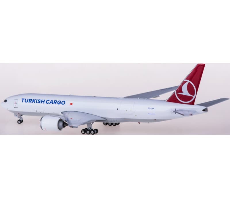 Phoenix Turkish cargo Boeing 777-200LRF TC-LJN 1:400 Aircraft Pre-built  Airliner Model Display