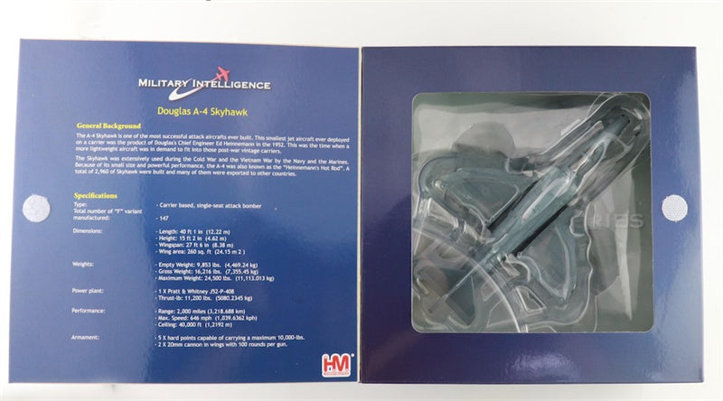HOBBY MASTER A4M Skyhawk Diamondbacks 160024/QG-00 VMA-131 US Marines 1993 1:72 Aircraft Pre-built Model