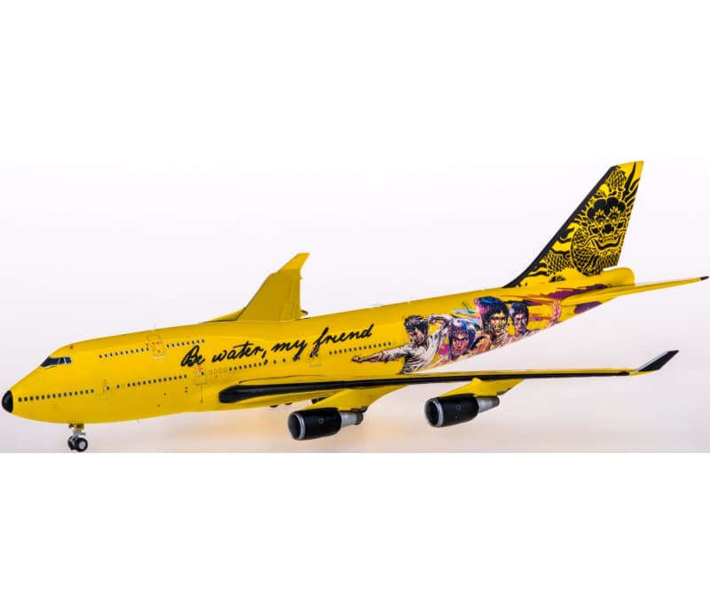 JC Wings Bruce Boeing 747-400 1:400 Aircraft Pre-built  Airliner Model Display