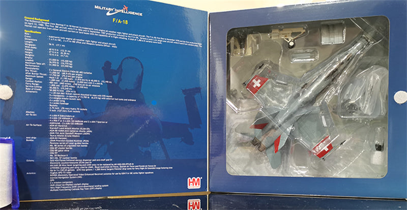 Hobby Master F/A-18C Hornet J-5014, Swiss Air Force, 2014 1:72 Aircraft Pre-built Model