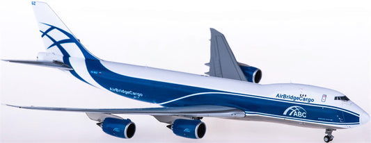 JC Wings AirBridgeCargo Boeing 747-8F VQ-BGZ 1:400 Diecast Model view 1