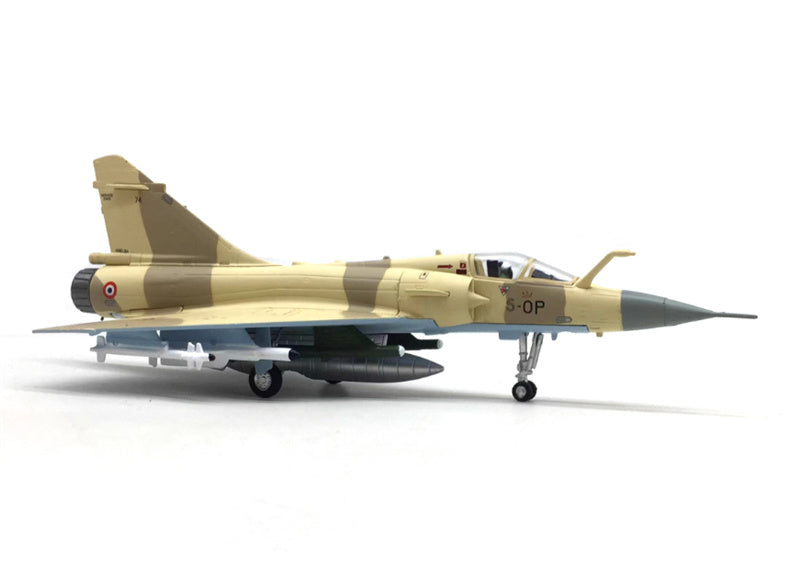 FLOZ French Mirage 2000 fighter jet 1:100 Aircraft Pre-built Model