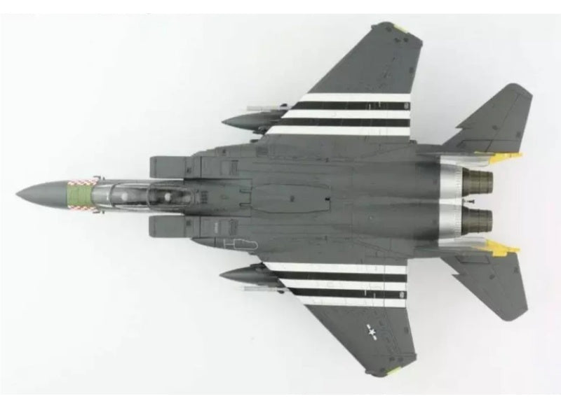 HOBBY MASTER F-15E "75th D-Day Anniversary scheme" 91-0603, 494th FS, RAF Lakenheath, June 2019 (Yellow tail) 1:72 Aircraft Pre-built Model