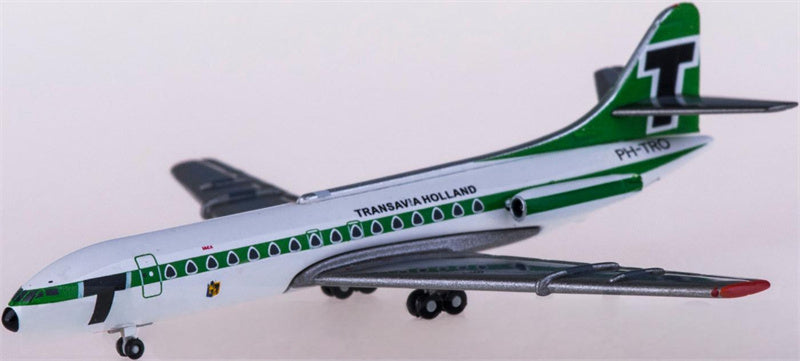 Herpa Transavia Sud Aviation SE 210 PH-TRO 1:500 Diecast Model view 1