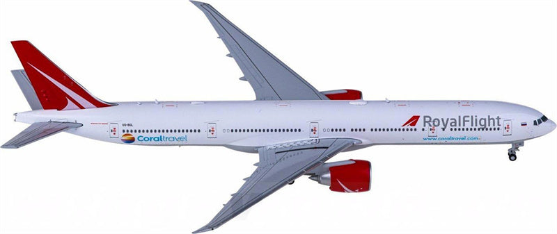 JC Wings Royal Flight Boeing 777-300ER VQ-BGL 1:400 Airplan Diecast Model view 2