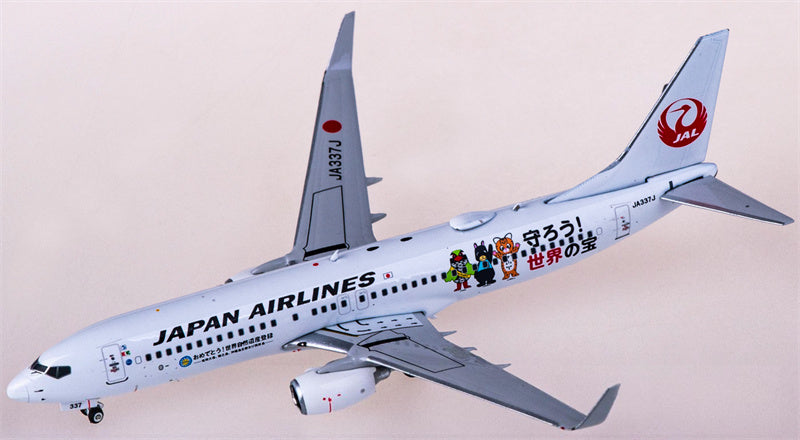 Phoenix Japan Airlines Boeing 737-800 JA337J 1:400 Diecast Model view 2
