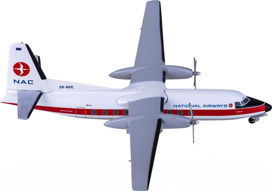AeroClassics NAC New Zealand Fokker F-27 ZK-BXC 1:200 Diecast Model view 1