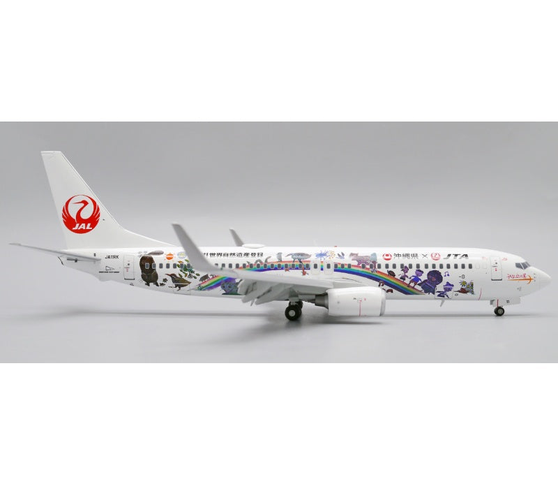 JC Wings 1:200 Japan TransOcean Air B737-800 JA11RK Flaps down DIECAST Model