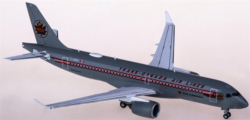 Herpa Air Canada Airbus A220-300 C-GNBN 1:200 Diecast Model view 1
