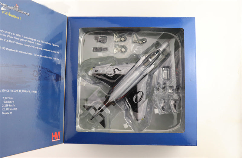 HOBBY MASTER F-4F Phantom II JG-71 50th Anniversary 37+03 Luftwaffe 2009 1/72 Aircraft Pre-built Model