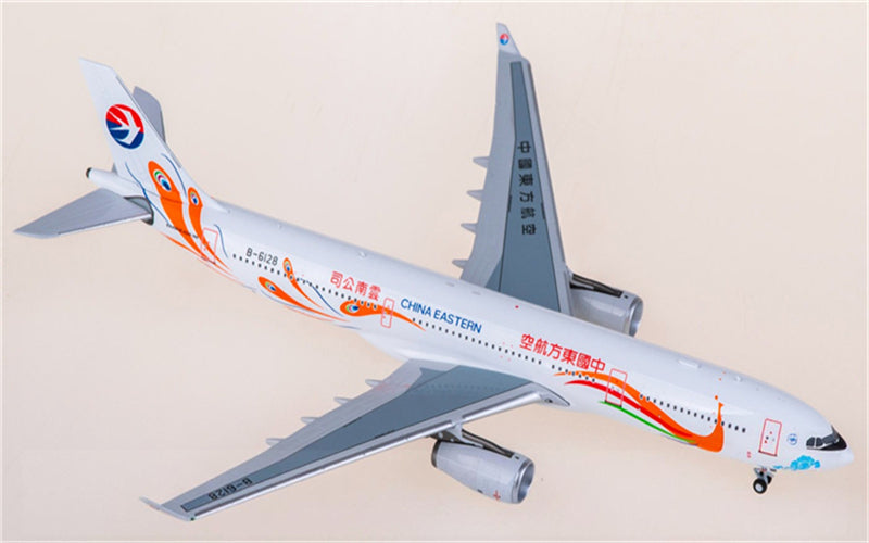 NG Models China Eastern Airlines for Airbus A330-300 B-6128 1:400 Airplane Pre-built Airliner Model Display