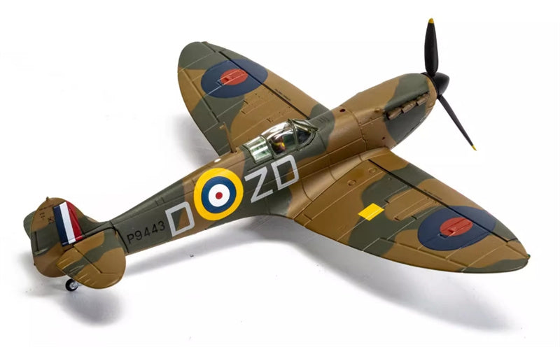 CORGI Supermarine Spitfire MkI - RAF No.222 Sqn - Flt Lt Douglas Bader (Battle of Britain 85) 1:72 Airplane Pre-built Model