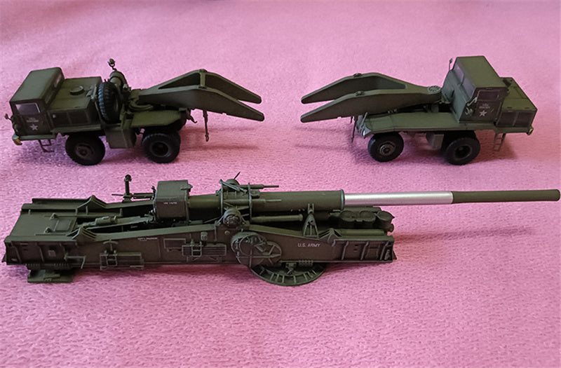 Dragon M65 ATOMIC ANNIE Heavy Motorized 280mm Firing Mode 1:72 Tank Pre-built Model