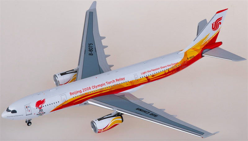 NG Models Air China Airbus A330-200 B-6075 1:400 Aircraft Pre-built  Airliner Model Display
