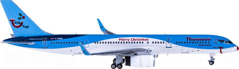NG Models Thomson Airways Boeing 757-200 G-OOBE Christmas Paint 1:400 Diecast Model view 1